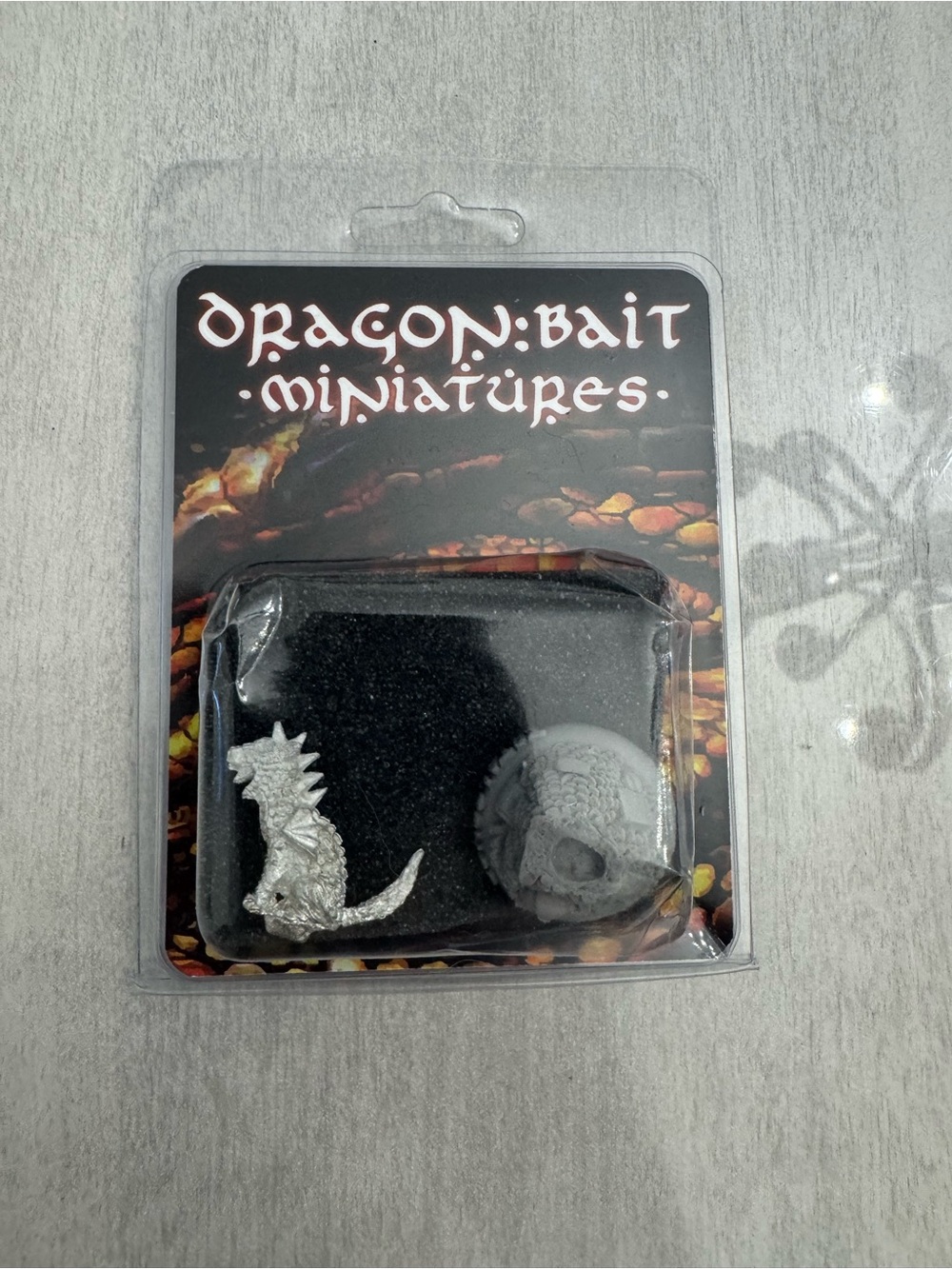 NWT Dragon Bait Miniatures Dragon Gaming Mini with Base